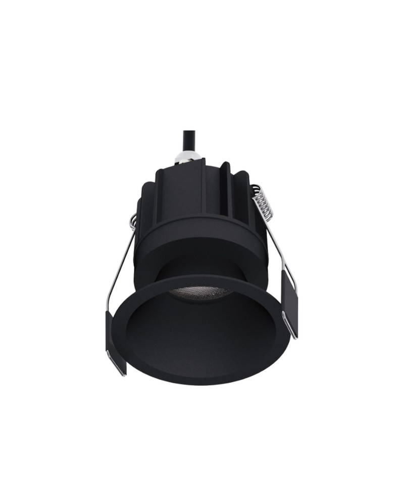 ROMBOK * Empotrable LED CCT Negro 8W IP65